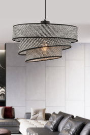 Opviq Couper Hazeran - Gris y Negro